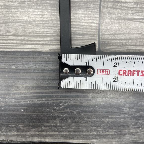 Brainerd Casual Square 5-1/16-in Center to Center Matte Black Lot Of 3 {73} - Picture 3 of 9